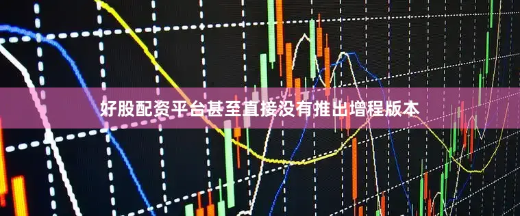 好股配资平台甚至直接没有推出增程版本